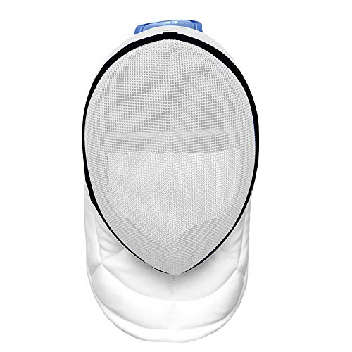 Ouxiong Fencing Mask - CE 350N International Certification Fencing Gear - Suitable for Foil/Sabre/Epee Competitions and Training - Fencing Equipment/Fencing Accessories/Fencing Sport (XS-White)