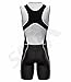 Sparx Men`s Triathlon Suit Tri Race Skinsuit Bike-Swim-Run 3 Pockets Italian Fabric (White, Medium)