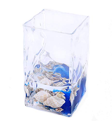 Locco-Decor-4-Piece-Acrylic-Liquid-3D-Floating-Motion-Bathroom-Vanity-Accessory-Set-Shell Locco Decor 4 Piece Acrylic Liquid 3D Floating Motion Bathroom Vanity Accessory Set Shell