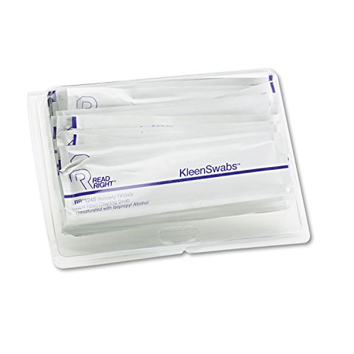 Read Right RR1245 KleenSwabs Printer Cleaner Swabs 25/Box