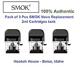 novo smok pod Cartridge 2ml / 1.5 ohm 100% Authentic 1 Pack / 3 Pcs
