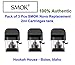 novo smok pod Cartridge 2ml / 1.5 ohm 100% Authentic 1 Pack / 3 Pcs