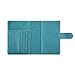 ACdream Passport Holder Cover, Leather Travel Wallet Case, RFID Blocking Document Organizer Protecrtor, with Slots for Credit Cards, Boarding Pass, for Women and Men - Sky BLue