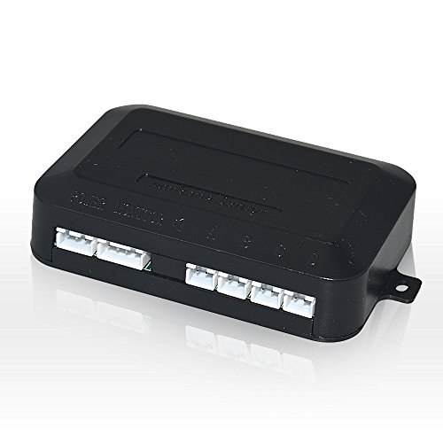 Car Reverse Backup Radar System, Auto Safety Parking Sensor Kit ,Led Dispaly + Human Voice Alert +4 Sensors+4 Colors For Universal Auto Vehicle (Champagne) (611165995911)
