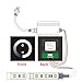 RGBZONE DC12V-24V 8A Wall-mounted Touch Panel Brightness Adjustable Dimmer for Single Color LED Light Strip, Black