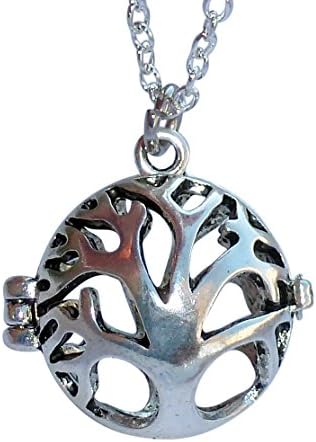 YOur perSOnal STYlish Essential oil diffuser necklace Steampunk AnTIque tree