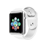 EasyDy Bluetooth Android Watch Phone with Camera E119 (White)