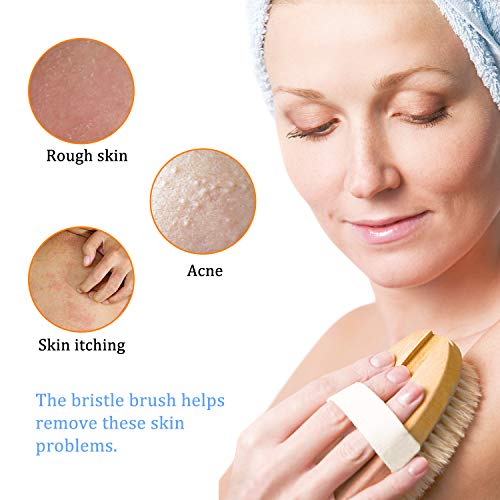 Bath Brushï¼ŒBack Body Shower Brush Body Scrubber Exfoliating Brush Back Scrubber for Shower Men Women with Long Handle
