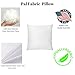 Pal Fabric Square Sham Pillow Insert 14X14 Made in USA (for 14