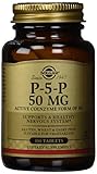 Solgar Pyridoxal-5-Phosphate (P-5-P) 50 mg Tablets (Specially Coated) 100