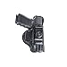 Inside The Waistband Leather Holster for Sig Sauer P239. IWB Holster with Clip Conceal Carry. Black Right Hand.