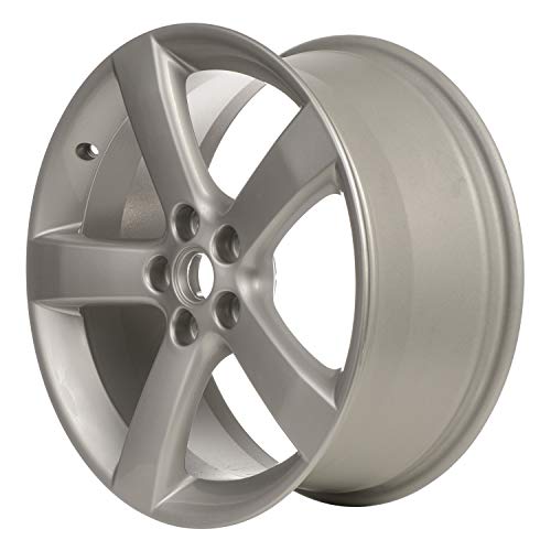Multiple Manufactures ALY06601U20 Silver Wheel with Painted and Meets All Federal Motor Safety Standards (18 x 8. inches /5 x 110 mm, 55 mm Offset)