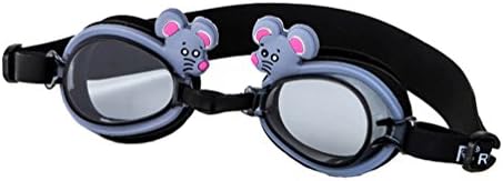 Kids Black Mice Cartoon Swimming Goggles