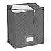 Champagne Flute Deluxe Microfiber Storage Chest - Charcoal