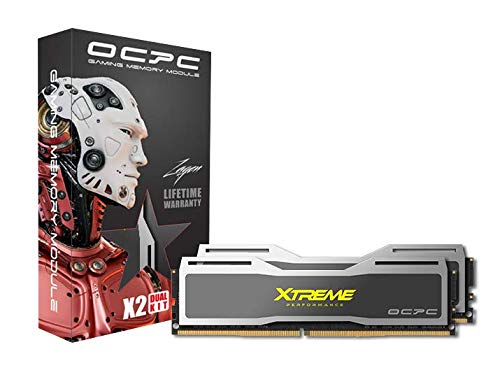 OCPC Xtreme DDR4 16GB Kit (2x8G) 2400 XMP UDIMM, Desktop/Server Memory - 901156