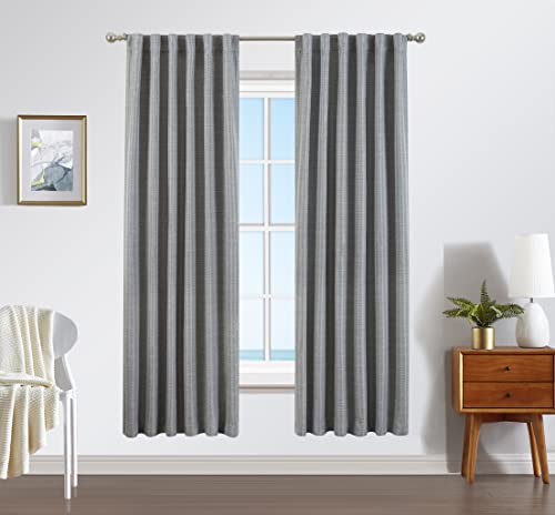 Nautica – Robin | Thermal Woven Window Panel Pair | Room Darkening & Thermal In…