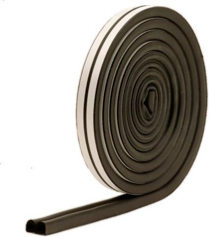 M-D 01025 5/16" X 11/32" X 17" Black Marine & Auto EPDM Weatherstrip