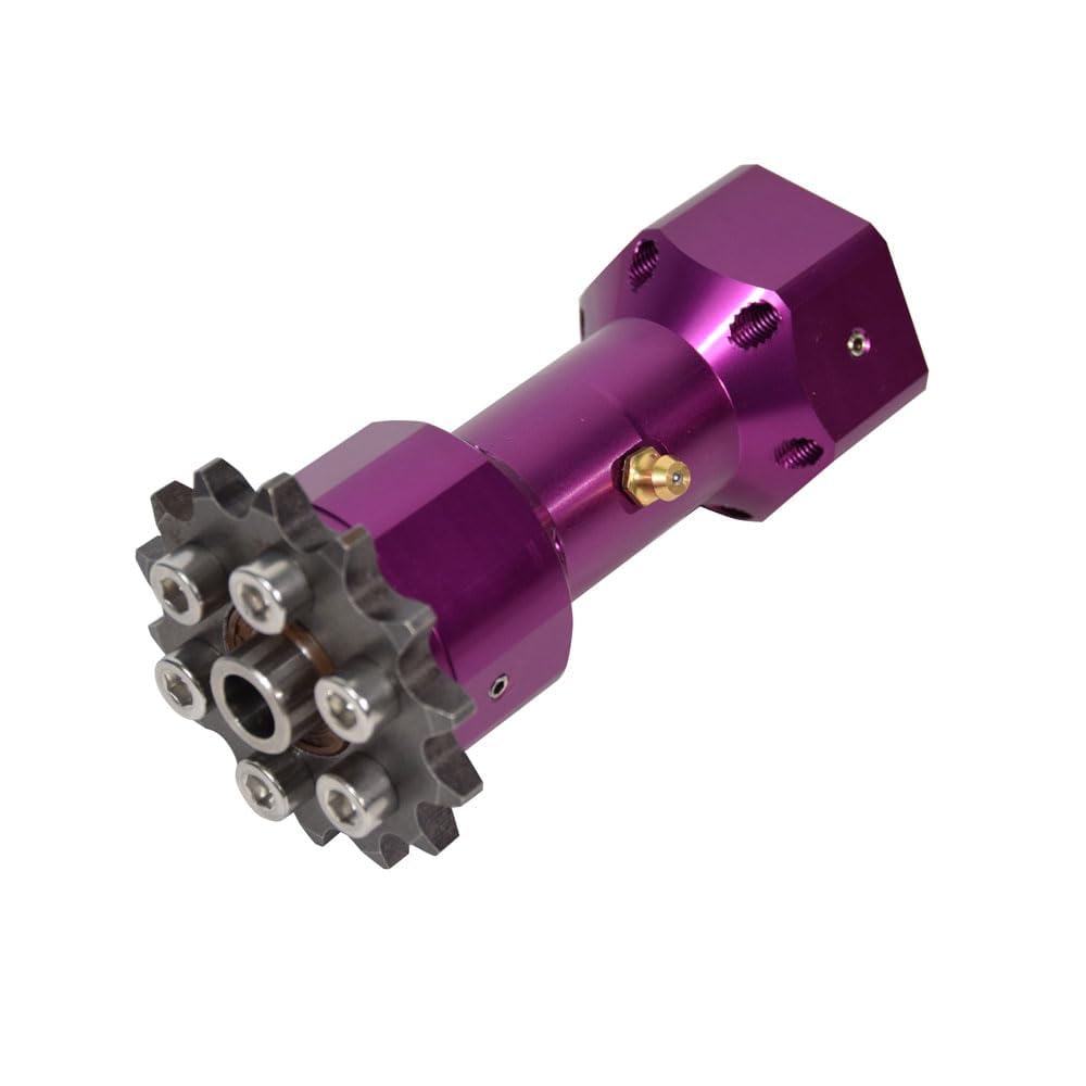 Photo 1 of Center Shaft Sleeve for Surron Light Bee X, Sur Ron Drive Shaft Axis Bottom Sleeve Surron Accessories for Surron Electric Dirt Bike (Purple)