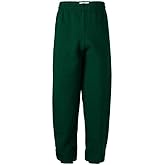 Soffe MJ Boys 8-20 Sweatpant, Dark Green, Large