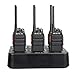 Retevis H-777S Walkie Talkies Rechargeable 16 Channels UHF VOX Privacy Codes Security Two Way Radios Long Range(6 Pack) with Six Way Gang Multi Charger primary
