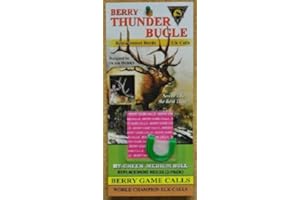 BERRY GAME CALLS Berry Thunder Bugle Double Rplacement Reeds Medium Bull Elk