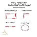 Premium Rug Gripper - Reusable Carpet Grippers, Suitable For Hardwood, Tile Floors. Alternative For Non Slip Pads, Sticky Tape.
