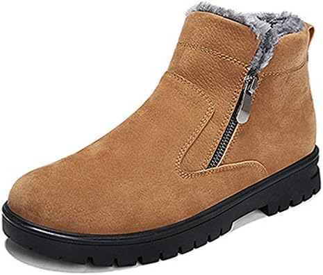 サイドジップ ムートンブーツ 軽量 Donahutt03 耐久性 ペット用品 メンズ スエード ボア スノーブーツ ショートブーツ 雪対策 綿靴 耐久性 暖かい 軽量 マーティンブーツ ウインターシューズ ハイキング スポーツ 登山 プレゼント B0fcg8j3 新作製品 世界最高