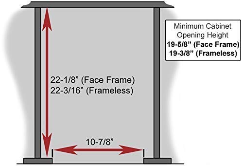 Rev-A-Shelf - 5349-15DM-117 - Single 35 Qt. Pull-Out Brushed Aluminum and Silver Waste Container