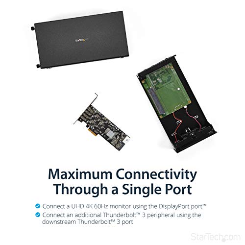 StarTech.com Thunderbolt 3 PCIe-uitbreidingschassis met DisplayPort - PCIe x16 - Externe PCIe-sleuf voor Thunderbolt 3… - Image 5