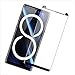 Keklle Glass Screen Protector for Galaxy Note 8, Anti-Bubble, Case Friendly, Scratch-Resistant, High Definition Full Coverage Tempered Glass Compatible with Samsung Note 8 (Black) (Note 8 Protector)