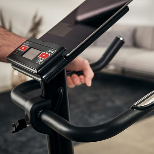 | Edição mais recente | Bicicleta Estática COMPACTA, 24 níveis de resistência, monitor de frequência cardíaca integrado e compatibilidade com a aplicação, Home Fitness