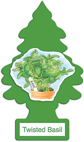 Little Trees Twisted Basil Air Freshener (Pack of 3)