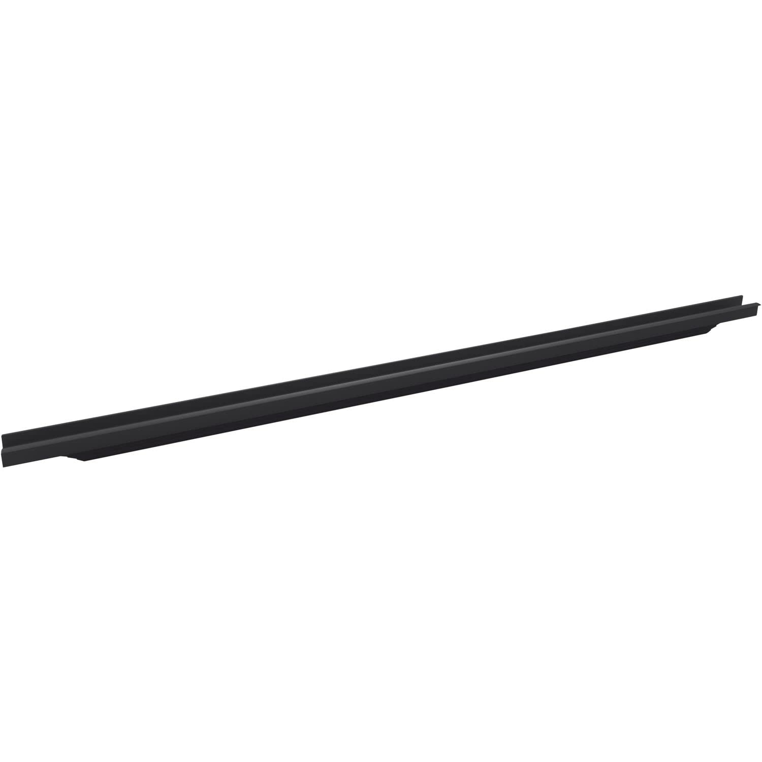 Schüco Accuride 100005402 695 mm, Black Anodised Handle Strip Prego Cabinet Door Handle, Profile Strip for Milling for Furniture Fronts Aluminium