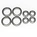 HobbyPark Ball Bearings 4x8x3mm 8x12x3.5mm for WLtoys 1/18 A949 A959 A969 A979 RC Car Replacement