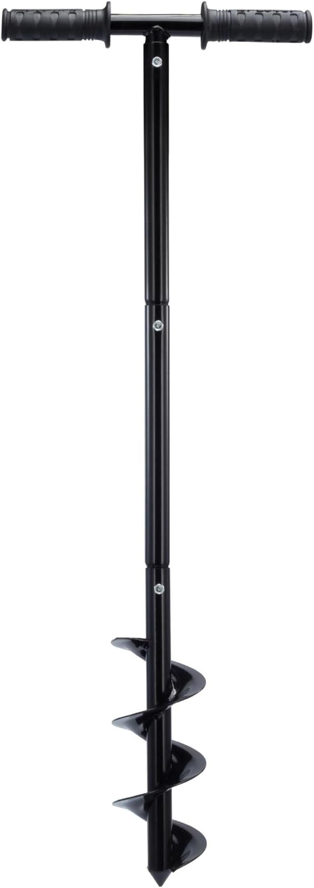 CO-Z 86cm Manual Post Hole Digger Fence Post Auger Garden Earth Drill 24cm Bit