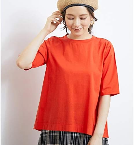 Amazon ロペピクニック Tシャツ シルケット天竺tシャツ レディース Gdm オレンジ 日本 40 日本サイズl相当 T シャツ カットソー 通販