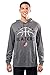 Ultra Game Men's NBA Super Soft Lightweight Pullover Hoodie Sweatshirt, Portland Trail Blazers, Charcoal Heather, Small