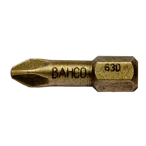 Bahco 63D/PH2G-2P Ph2 Diamond Bit for Phillips Dry Wall Screws, Multi-Colour, 25 mm, 2-Piece