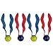 CatchStar Aquatic Dive Balls Lighting Swim Diving Pool Toys Flexible Pool Dive Toys Durable Easily Grab Pools Sink Water Games Toys for Kids