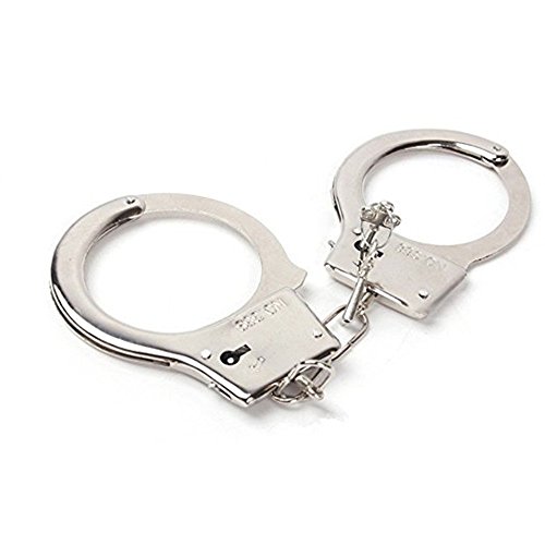 Baonmy Fashion Party Cuffs Furry Fuzzy Handcuffs for Wrist (Black)