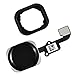 Johncase OEM Home Button Flex Ribbon Cable Assembly w/Rubber Gasket Replacement Part Compatible for iPhone 6/6 Plus (Black)