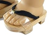 18 Inch Doll Clothes for American Girl Japanese Wooden Geta Sandals by DCSB