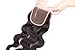 Fennell 3 Part Closure Body Wave Virgin Brazilian Hair 130% Density Lace Closure Natural Hair Color Soft and Silky(8