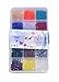 LK-CRAFTS Wholesale Lot 1500pcs Bicone (Similar Cut #5328/5301) 4mm Crystal Beads 15 Colors with Storage Box. #2