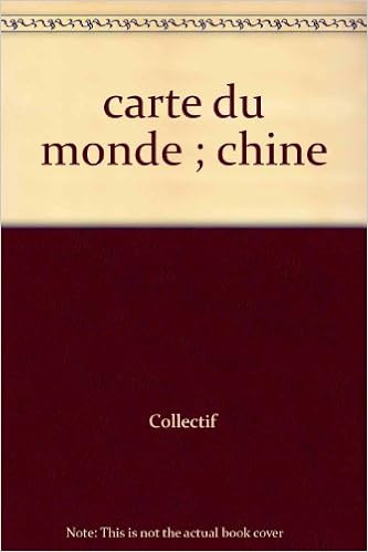 Carte Du Monde Chine 9789625931074 Amazoncom Books