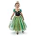 DaHeng Girls Princess Green Anna Fancy Dress Costume