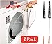 2 Pack Dryer Vent Cleaner Dryer Lint Flexible Brush Refrigerator Coil