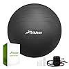 Trideer-Exercise-Ball-Multiple-ColoursThick-Gym-Ball-Heavy-Duty-yoga-ball45-85cmSupports-2200lbs-Stability-Ball-for-Yoga-Pilates-Fitness-Pregnancy-and-Birthing Trideer Extra Thick Yoga Ball Exercise Ball, 5 Sizes Gym Ball, Heavy Duty Ball Chair for Balance, Stability, Pregnancy…