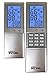 Universal AC Remote Control (SILVER GREY) For Mini-split ductless air conditioners replacing most models of CARRIER CHIGO ELECTROLUX FUJITSU GOLDSTAR HAIER HITACHI HYUNDAI LG MCQUAY MIDEA MITSUBISHI PANASONIC PHILCO SAMSUNG SANYO SHARP TADIRAN TOSHIBA TRANE WHIRLPOOL UNI-AIR YORK (SILVER GREY COLOR)