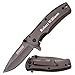ForeverGiftsusa Free Engraving - Titanium Coated Stainless Steel Quality Pocket Knife